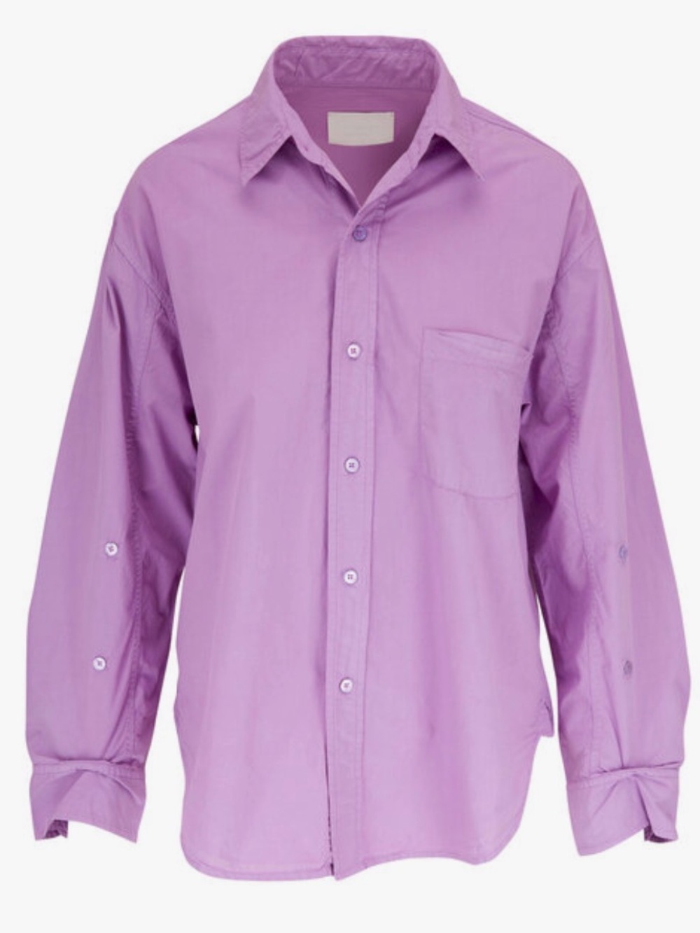 Citizens Of Humanity Lavander Purple Oversized Fit Shirt.